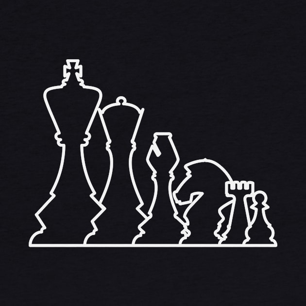 Chess / Chess Pieces / Chess Lover by fromherotozero